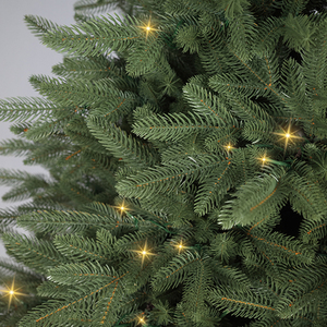 <b>Lights</b> Pure PE Luxury Indoor Christmas <b>Tree</b> for Hotel Living Room Mall Decoration Excluding Fence - Product Image 4