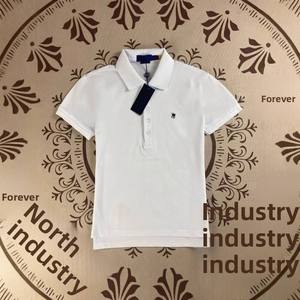 <span class=keywords><strong>Polo</strong></span> da <span class=keywords><strong>Donna</strong></span> all'Ingrosso con Ricamo Piccolo Cavallo, in Cotone Piqué Tinta Unita, a <span class=keywords><strong>Manica</strong></span> <span class=keywords><strong>Corta</strong></span>, Casual, per Golf - Product Image 3
