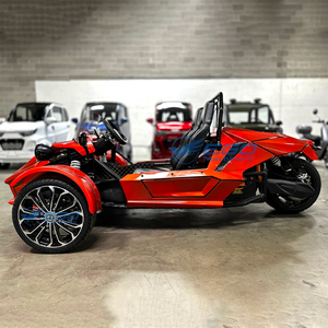 Triciclo Eléctrico de Carreras de Tres Ruedas con Velocidad de 120 Km/h, Capacidad de 300 kg, 2 Asientos, Certificado CE para Adultos - Product Image 6