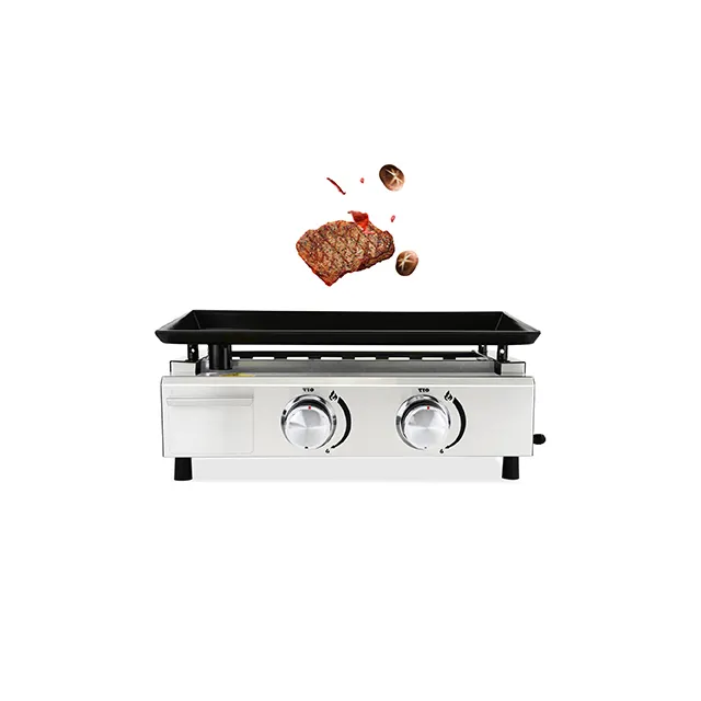 Oo Yooyist Gas Gestoofde Oven Keukenapparatuur Email Non-Stick Grill Commercieel Populaire Machine Met Bakplaat