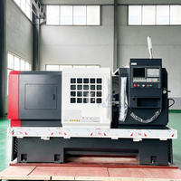 Torno CNC de Cama Plana CAK6161 de Alto Rendimiento, Alimentación Suave, Alta Precisión de Mecanizado, Control GSK FANUC