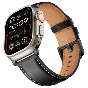 ハンドメイドクイックリリーススマートウォッチバンドストラップレザー時計ストラップ20mm 22mm腕時計ブレスレット - Product Image 3