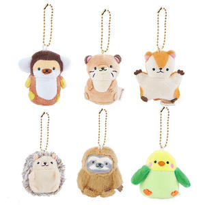 LLavero de peluche de conejo suave, servicio de envío directo, bolsa con abalorio de oso - Product Image 1