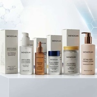 Kit de Soins Fermentés Formulés sur Mesure : Sérum Éclat VC, Crème au Rétinal, Gommage Corporel et Lotion – Vente en Gros, Faible MOQ, OEM Personnalisé