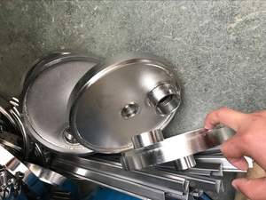 Carcasa de membrana de filtro de agua de acero inoxidable SUS304 316L, Puerto lateral 8040 RO, para planta de tratamiento de aguas residuales - Product Image 3