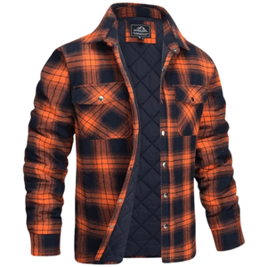 Articolo di Punta Abbigliamento <span class=keywords><strong>Invernale</strong></span> da Uomo Nuova Elegante <span class=keywords><strong>Camicia</strong></span> di Flanella a Quadri da Uomo <span class=keywords><strong>Giacca</strong></span> Cappotto Pesante Foderata in Flanella per l'Inverno - Product Image 4