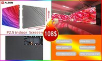 P2.5 Offre spéciale Module d'affichage à LED polychrome intérieur Grand écran 640*480mm pour l'affichage à LED spécial de scène de conférence de scène