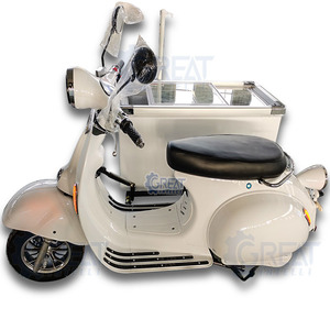 Scooter de crème glacée d'usine Offre Spéciale camions de livraison congelés chariot de nourriture de crème glacée camion de réfrigérateur - Product Image 3