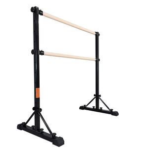 Barre de Ballet pour la maison Adulte Double Barre de Ballet sur pied Barre de Barre Portable - Product Image 6