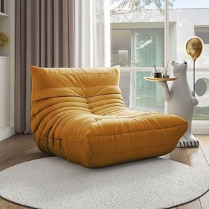 Divano Ergonomico Singolo per Soggiorno Moderno, Bestseller Made in China, con Rivestimento in Camoscio, Morbido e Confortevole - Product Image 3