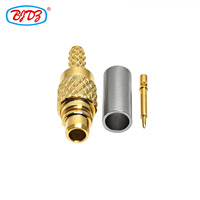 Connecteur RF Mâle Droit MMCX-J-1 50 Ohms pour Câbles Coaxiaux – Fourniture Directe Usine – En Stock