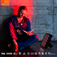 Appareil PDT AZURE OEM ODM avec logo personnalisé, pour usage domestique, soin de la peau du visage et du corps, dispositif infrarouge, panneau de luminothérapie LED rouge
