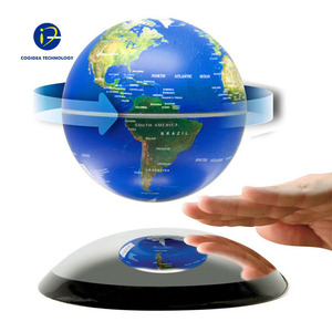 Globe terrestre à lévitation <span class=keywords><strong>magnétique</strong></span>, jouet éducatif STEM avec lumières LED, <span class=keywords><strong>carte</strong></span> du <span class=keywords><strong>monde</strong></span> flottante pour l'étude à domicile - Product Image 4