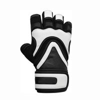 Gants de musculation respirants avec support de poignet, unisexes, pour la gym et la musculation, gants demi-doigts unisexes