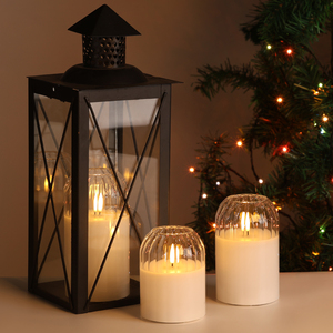 Mermei của Flameless handmade LED trụ cột nến điều khiển từ xa pin hoạt động nhấp nháy ánh sáng cho nhà giáng sinh nhật trang trí nội thất - Product Image 2