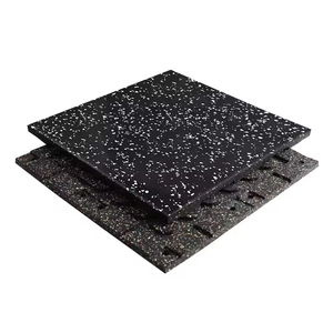 Losetas de Goma Entrelazadas Económicas <span class=keywords><strong>para</strong></span> Gimnasio, Rollos de <span class=keywords><strong>Piso</strong></span> de Goma, Tapete Deportivo de Goma - Product Image 4