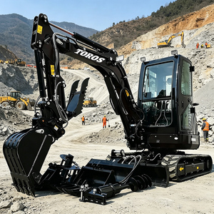Mini-excavatrice compacte de 1 à 3,5 tonnes avec moteur Kubota, norme européenne, idéale pour les entrepreneurs, la location et les propriétaires de fermes - Product Image 1
