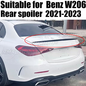 Alerón trasero Tuning para Mercedes Benz Clase C W206 Sedan C200 C220 C300 C63 AMG Style 2021 2022 <span class=keywords><strong>2023</strong></span> Boot Trunk Lip - Product Image 1