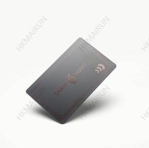 บัตรธุรกิจโลหะสแตนเลสเปล่าแบบขายส่ง สำหรับสลักเลเซอร์ NFC - Product Image 5