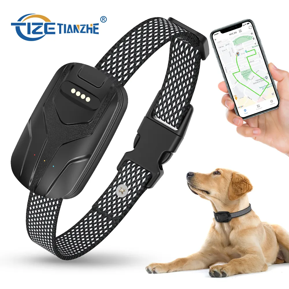 Aangepast Logo 4G Gps Tracker Huisdieren Tracker Mini Gps Hond Tracker Kraag Gps Tracking Apparaat