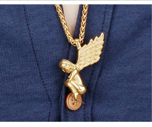 Alla moda di Lucky Ali di Angelo Dea della Bellezza Oro Argento Del Pendente Della Collana per le Donne Degli Uomini - Product Image 3
