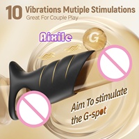 Vibrierender Penisring Penishülle Vibrator Penisverlängerung Erotikspielzeug für Männer Penis- und Hodenstimulation Penisring-Vibrator