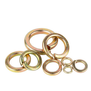 M8 M12 kẽm đơn cuộn dây mùa xuân khóa máy giặt với đầu vuông din127 thép mùa xuân máy giặt cho lắp ráp thép carbon tiêu chuẩn vàng - Product Image 4