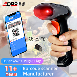 Escáner de Código de Barras Inalámbrico 2D EDOO W41-22, Lector de <span class=keywords><strong>Códigos</strong></span> QR con Cable USB y 2.4G, con Batería de 2000mAh para Supermercados y Tiendas - Product Image 1