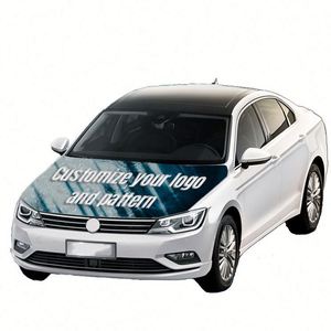 Bandera Promocional Personalizada para Capó de Coche al por Mayor, Tamaño Elástico Ajustable, Diseño de Logotipo para Cubrir el Capó del Motor y el Espejo - Product Image 5