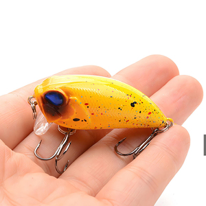 เหยื่อตก<span class=keywords><strong>ปลา</strong></span>แบบลอยน้ำ 5.3 ซม./8.5 กรัม เหยื่อปลอมแบบ Crankbait Jerkbait Wobbler มีเสียงดังดัง พร้อมตะขอสามทาง สำหรับตก<span class=keywords><strong>ปลา</strong></span>แบส <span class=keywords><strong>ปลา</strong></span>ไพค์ <span class=keywords><strong>ปลา</strong></span>เทราต์ น้ำเค็ม น้ำจืด - Product Image 6