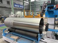 Machine de polissage haute précision pour surfaces intérieures et extérieures de réservoirs d'eau en acier inoxydable, avec moteur, facile à utiliser, vente chaude