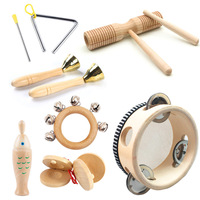 Educational Musical Learning Instruments Toys Percussion Instrument Set with Xylophone