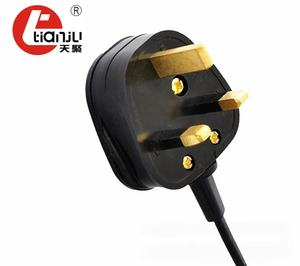 Enchufe Industrial Plegable Estándar Británico 13A de 3 Pines con Núcleo de Cobre Aislado con PVC para Uso Electrónico y Automotriz en el Reino Unido - Product Image 5