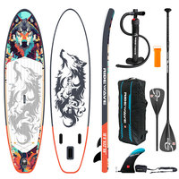 Planche de paddle gonflable professionnelle 11'6" ISUP en PVC durable, vente en gros, OEM, planche de surf SUP