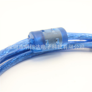 สายต่อขยาย USB 2.0 แบบตัวผู้ต่อตัวเมีย ขายตรงจากโรงงาน, สายต่อขยายแบบ AM ต่อ AF, ตัวผู้และตัวเมีย, สีฟ้าใสบริสุทธิ์ - Product Image 1