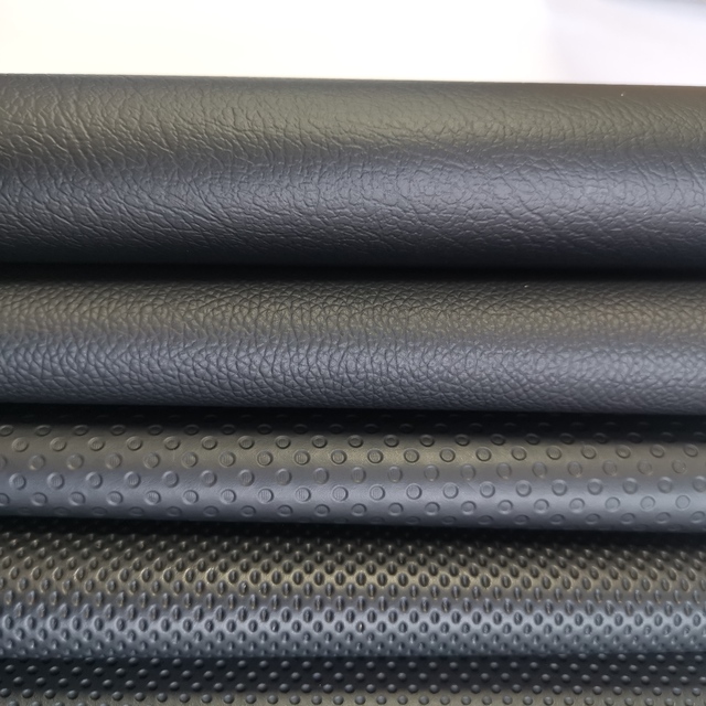 Multi-pattern Seat Covers Synthetic Leather PVC Embossed Black Decoration Knitted Waterproof Cover Motorcycle Seat JD 0.9mm
