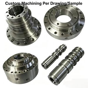 Customized CNC Machining Round Bushings | Precision-Machined Complex Bearings for Automotive Aerospace and Industrial Equipment - Product Image 1