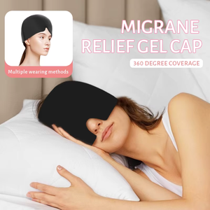Compresse de glace pour soulager les migraines, thérapie chaude et froide, bandeau pour les yeux gonflés, les tensions et les maux de tête - Product Image 4