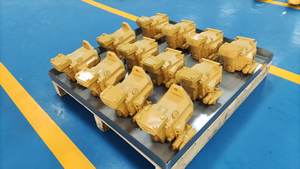 Para Caterpillar D9R <span class=keywords><strong>Bulldozer</strong></span> Conjunto de bomba hidráulica 1041752 Bomba de pistón Repuestos para maquinaria de construcción Bomba apta - Product Image 5