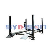 Palan hydraulique mobile à 4 poteaux Ascenseur de voiture mobile à 4 poteaux