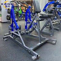 Máquina de Remo Comercial ISO de Grado Industrial Avanzado para Entrenamiento de Fuerza de Espalda, Modelo KAISHI HM-2001, Origen Shandong, Duradera y Segura