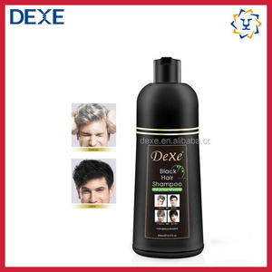 DEXE Crème colorante capillaire naturelle brune et noire, shampooing bio et efficace pour coloration des cheveux, 100% couverture des cheveux gris et blancs - Product Image 4