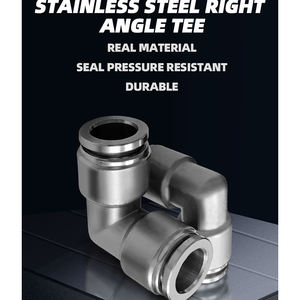 <span class=keywords><strong>PL</strong></span> Elbow Quick Connect Fittings 90-Grad-Push-to-Connect-Luft anschlüsse Gewinde Pneumatisch Push-In-Schnellanschluss-Rohr verschraubungen - Product Image 6