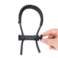 Tir à l'arc arc poignet fronde réglable chasse dragonne tressée pour arc à poulies cible accessoires de tir