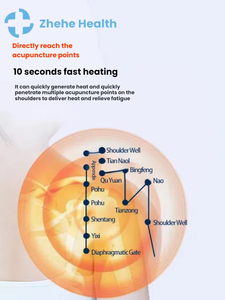 Schulter polster Heiz <span class=keywords><strong>massage</strong></span> Produkt wärmt Schultern Hals 10 Sekunden fördert die Durchblutung lindert Müdigkeit Lange Sitzperioden - Product Image 2