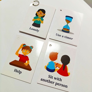 แฟลชการ์ดเพื่อการศึกษาสำหรับเด็กก่อนวัยเรียน ฝึกเรียนรู้ ABC ตัวเลข การ์ดเสริมสร้างพัฒนาการทางปัญญา - Product Image 1