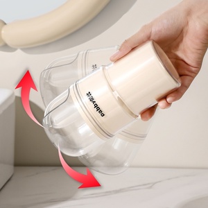 Plastic Toothbrush <b>Holder</b> <b>Toothpaste</b> Container Bathroom Accessory Set Portable Travel Storage Box Double Mouthwash Cups Sealed - Product Image 3