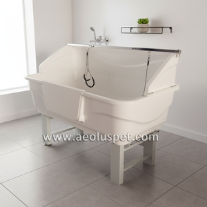 Bañera Independiente para Peluquería Canina de Fibra de Vidrio Ecológica con Diseño Moderno - Product Image 6