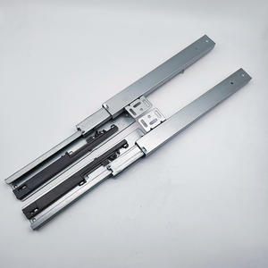 Modern Bottom-mounted Concealed Sliding Rail Heavy Duty Adjustable Furniture Mall Kitchen <b>Cabinet</b> Accessory External Drawer - Product Image 5
