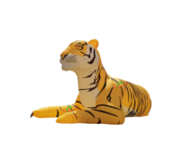 Vente chaude Géant Gonflable Tigre Modèle Dessin Animé Gonflable Mascotte Tigre Sauvage Événement Décoration Gonflable art Sculpture